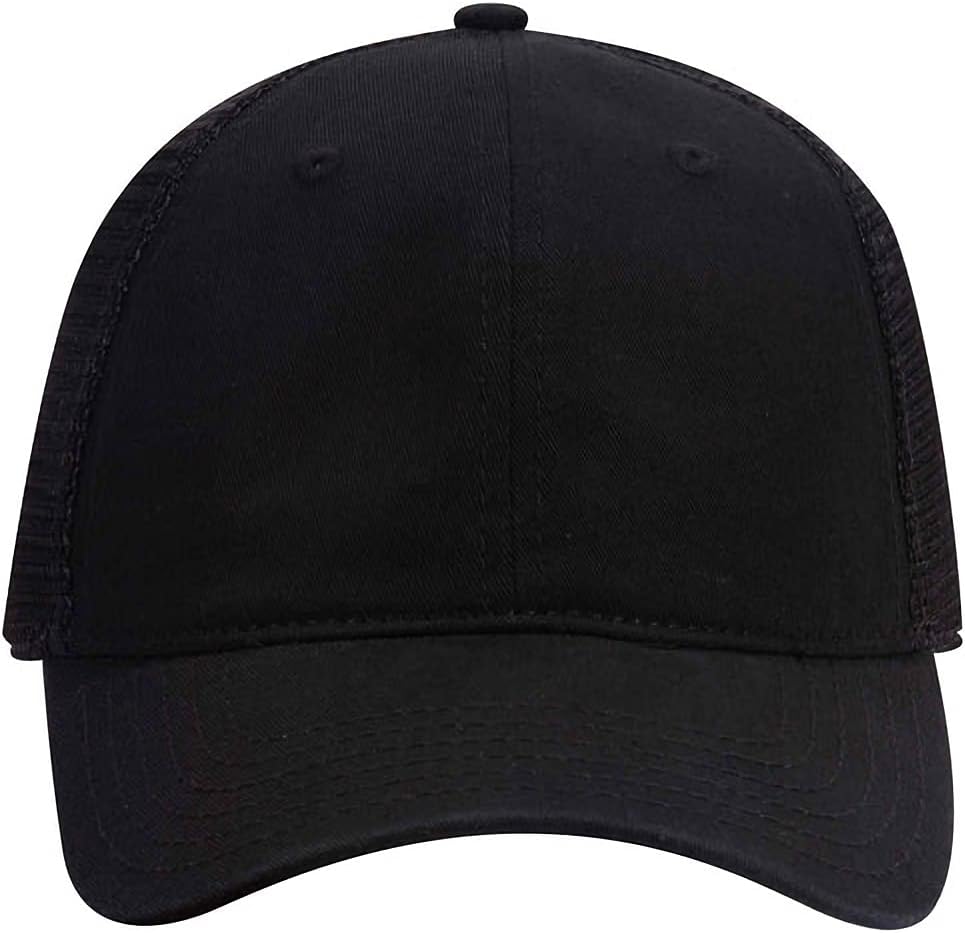 Plain Cotton Adjustable Baseball Hat