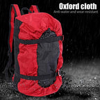 Foldable mountaineering shoulder pack