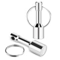 Two-Pack Rare Earth Keychain Magnet for Testing