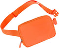 Belt bag Fanny pack crossbody bags for Men Everywhere belt bag (Orange)