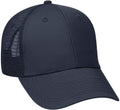 Cotton Blend Twill Six-Panel Low-Profile Mesh Trucker Hat