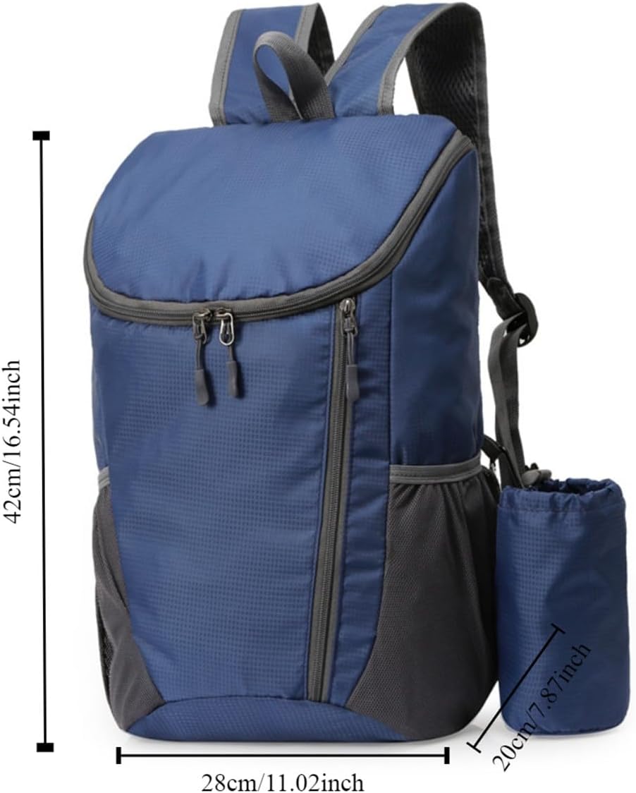 Portable foldable mountaineering backpack