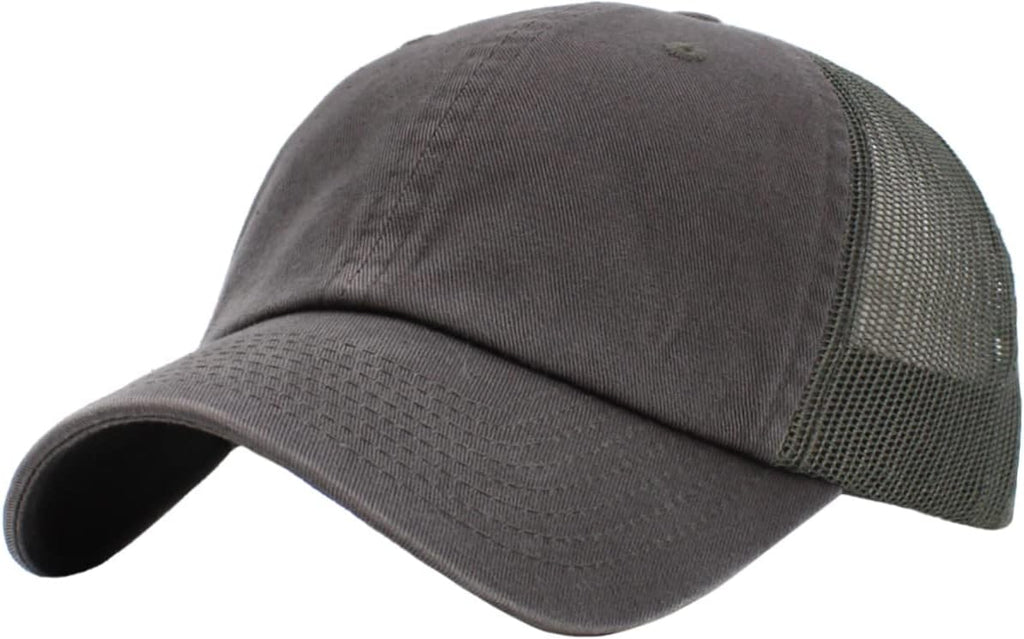 Classic Low-Profile Mesh Baseball Trucker Hat