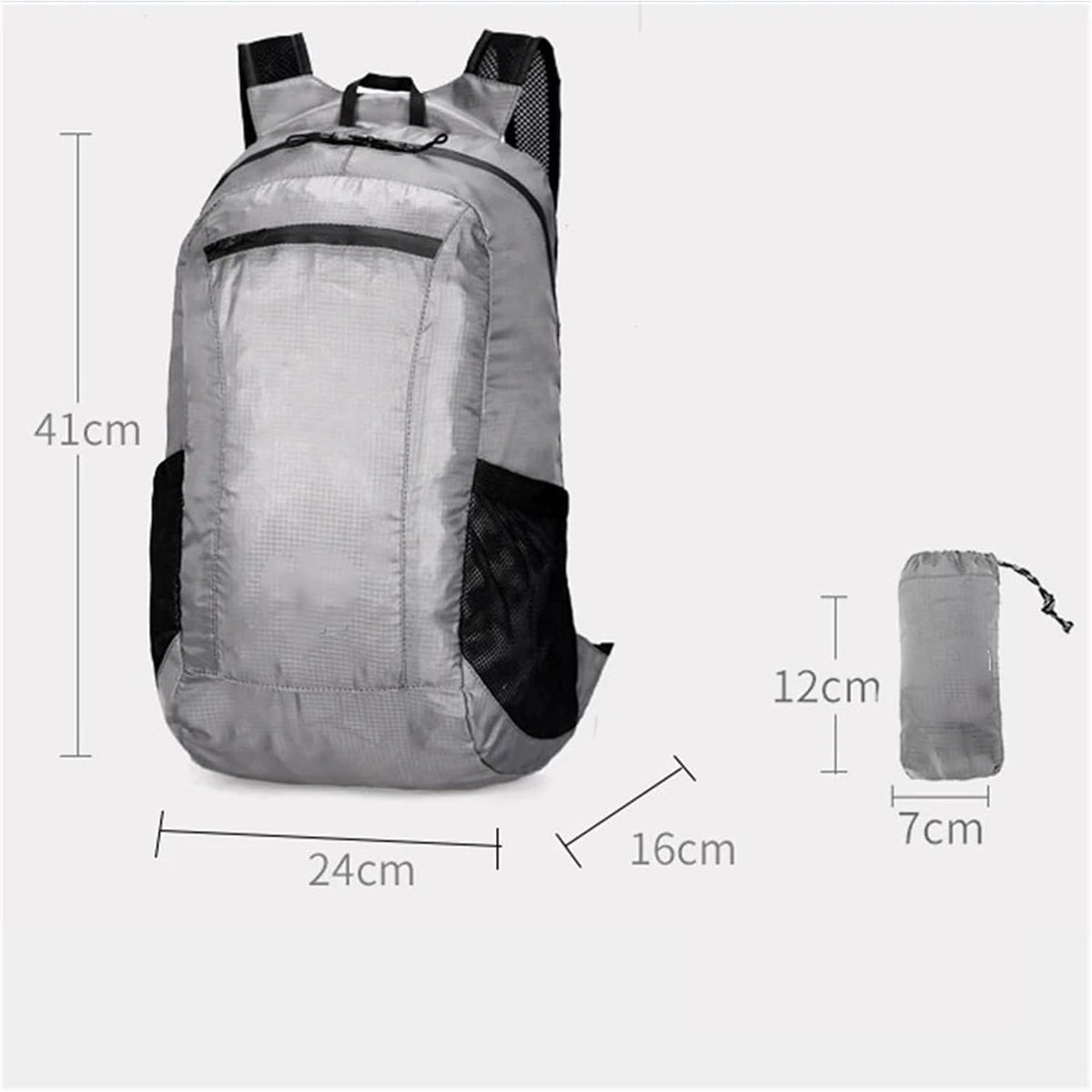 Lightweight mountaineering backpack