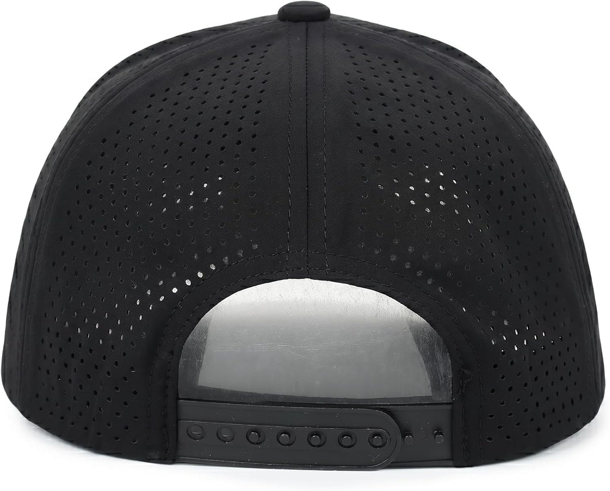 Five-Panel High-Crown Foam Mesh Trucker Hat