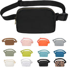 Waist Pack for Running Fanny Pack for Men and Men Gift Crossbody Belt Bag Bum Bag with Adjustable Strap for Sports for Men and Men Black