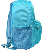 Blue ultralight foldable waterproof hiking backpack