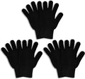 Adults' stretchy knit winter gloves