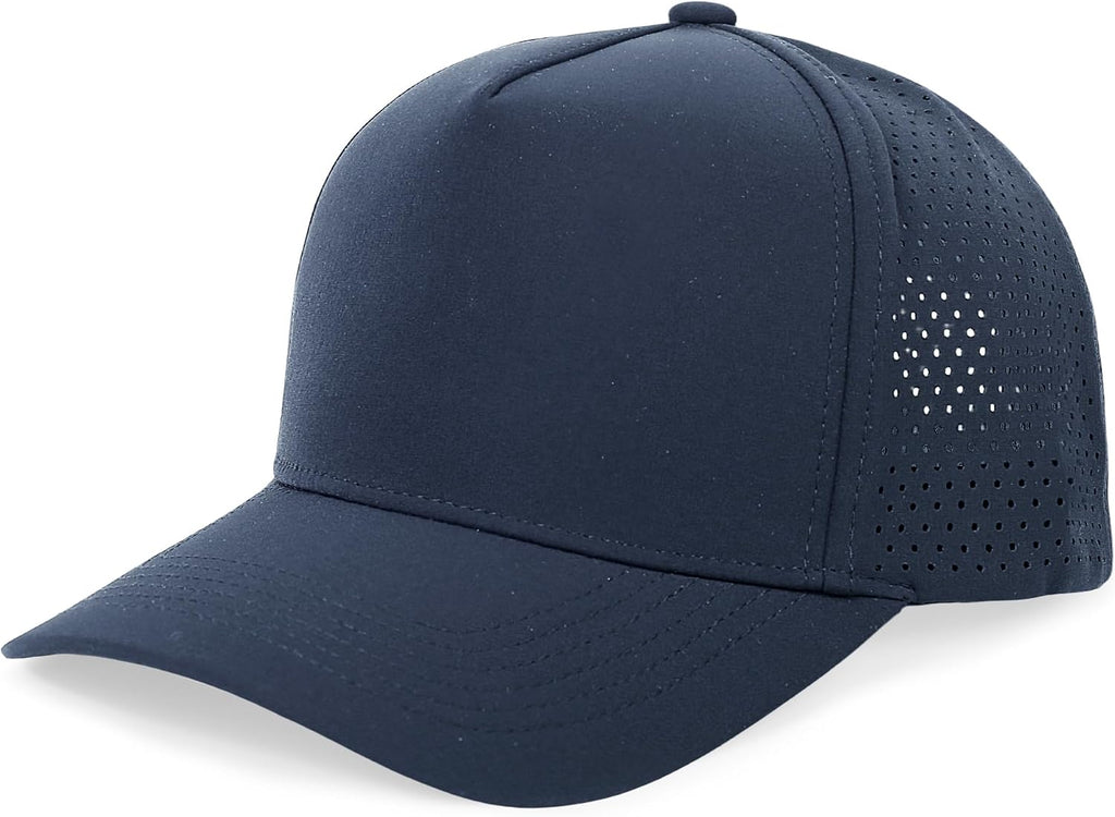 Quick-Dry Breathable Curved-Brim Mesh Trucker Hat