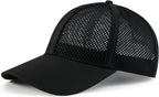 Breathable mesh trucker hat