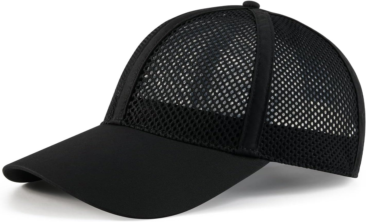 Breathable mesh trucker hat