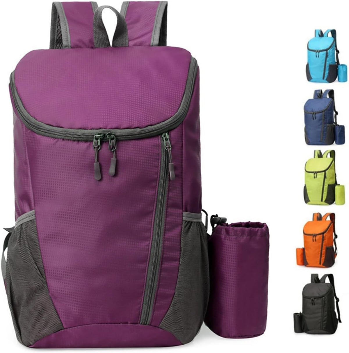 Portable foldable mountaineering backpack