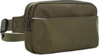 Crossbody Nylon Concealed Carry Waist Pack with Adjustable Buckle Strap Fashion Multi Pocket Belt Bag for|