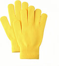 Winter knit gloves