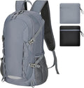Grey ultralight foldable hiking pack