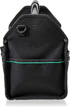 Tool Tote, Lighted Bag, Black, 30 Pockets