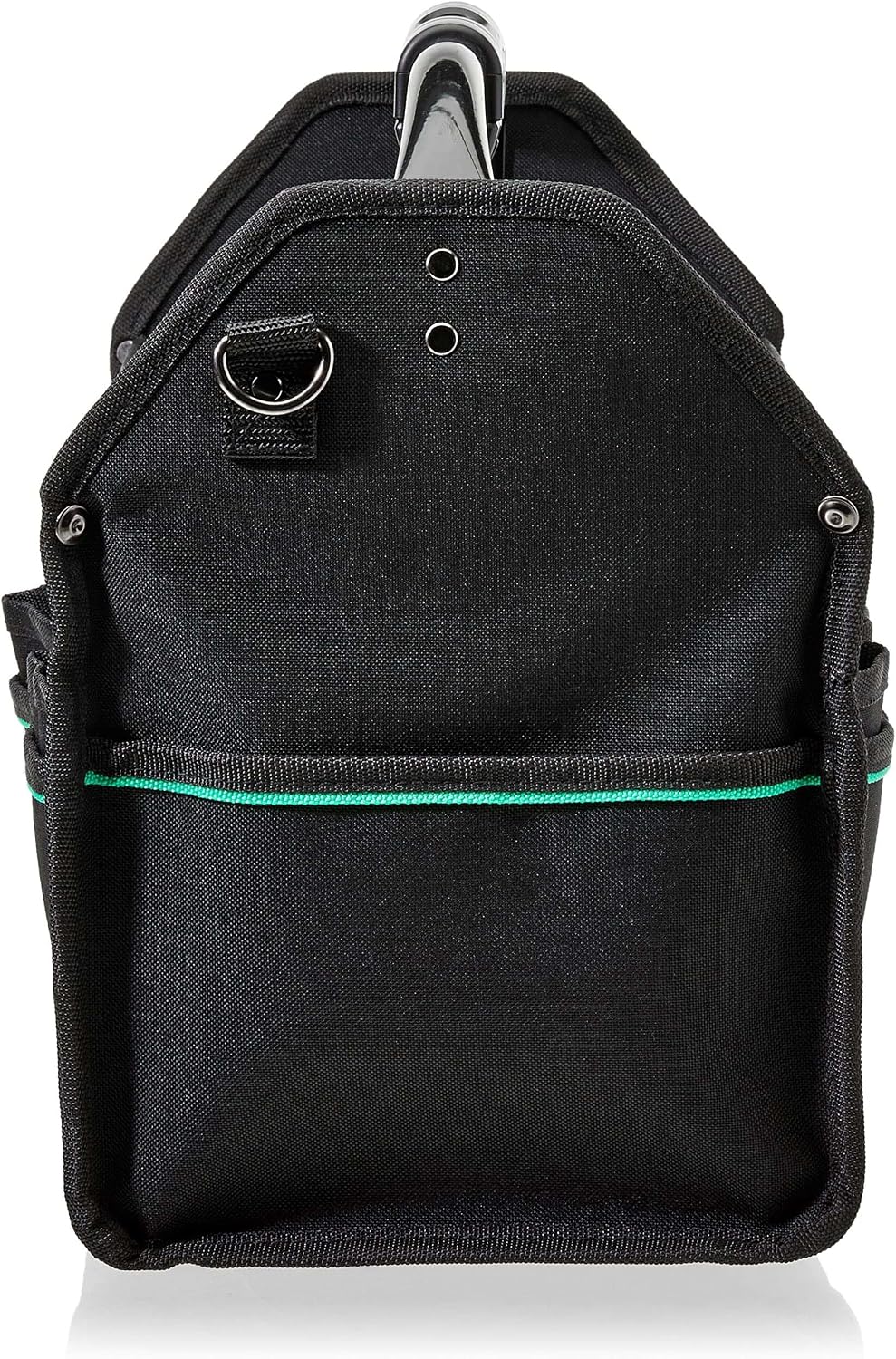 Tool Tote, Lighted Bag, Black, 30 Pockets
