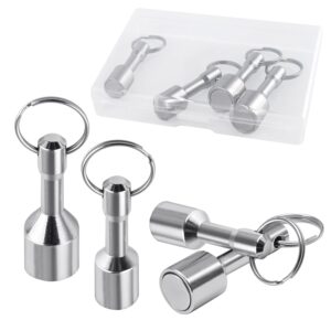 Compact Metal Magnetic Keychain