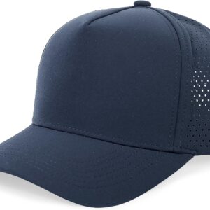 Quick-Dry Breathable Curved-Brim Mesh Trucker Hat
